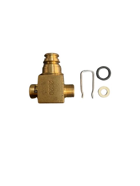 Filling valve without non-return valve
